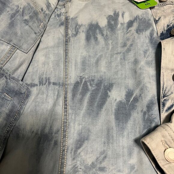Lands' End Blue Jean Jacket Tie-Dye - Picture 10 of 10